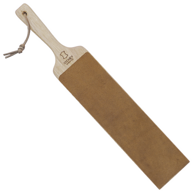 Kangaroo Leather Strop Paddle With Diamond Sharpening Compound gunny Juice  