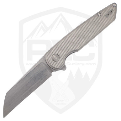 ABW American Blade Works Model 2 Liner Lock Wharncliffe, Milled