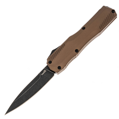 Kershaw Livewire OTF, FDE Aluminum / Blackwash CPM MagnaCut - 9000FDEBW