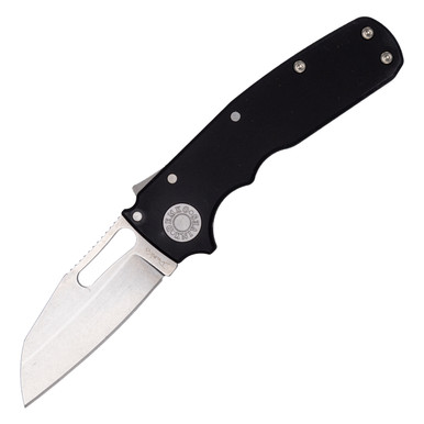 Demko Shark Cub Shark Foot, Black Aluminum / Stonewash CPM 20CV