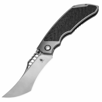 Kizer Huntsman Titanium Carbon Fiber Satin S35VN - Ki4642A1