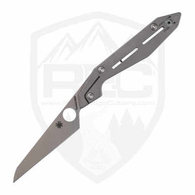 Spyderco NAND Slip Joint Titanium Satin M398 - C270TIP
