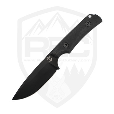 Leucadia Blade Co Landshark, Black G10, DLC Magnacut - REC