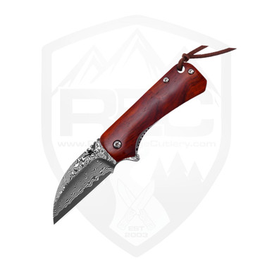Klaken Dot, Red Sandalwood, Damascus - J355-1 - REC