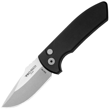 Pro-Tech SBR - Black Aluminum / Stonewash CPM-S35VN - LG401