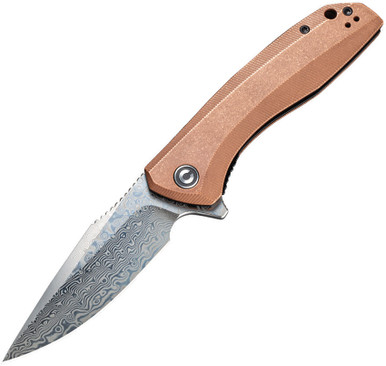 Civivi Baklash - Copper / Damascus - C801DS-2