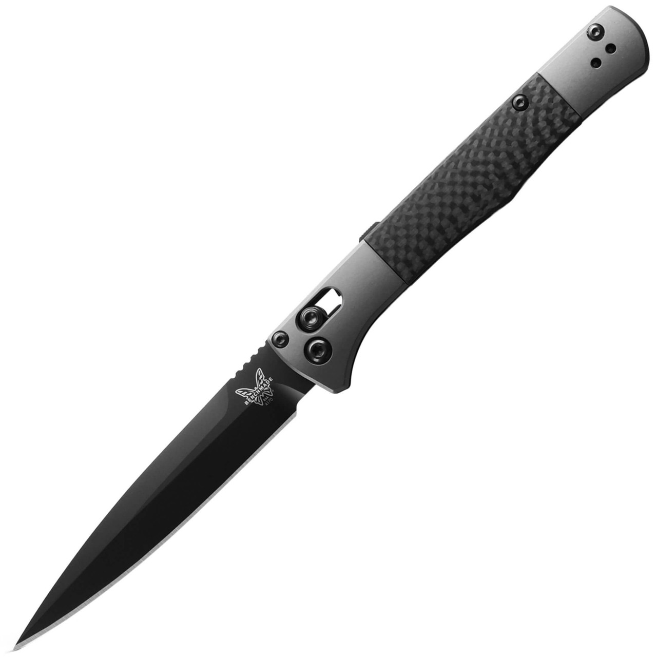 Benchmade Auto Fact Aluminum and Carbon Fiber, DLC S90V - 4170BK