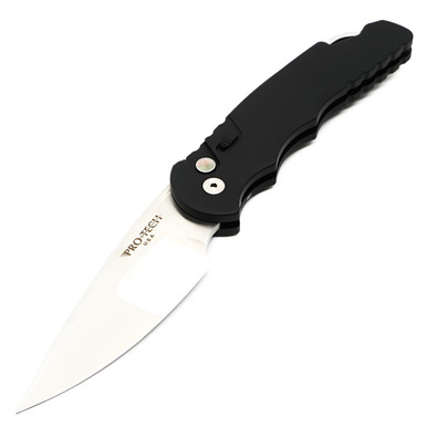 Pro-Tech TR-4 - Black Aluminum / Compound Ground, Mirror Polished