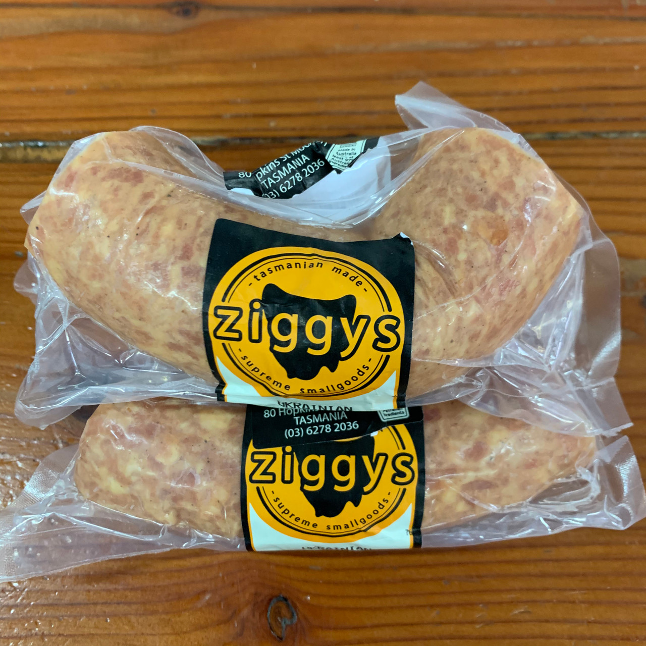 Polish sausage Ziggys smallgoods Tasmania Wicked Cheese gourmet