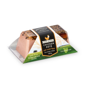 Homestead Chicken Pate 150g - chicken and cracked pepper Homestead Chicken Pate 150g - chicken and cracked pepper