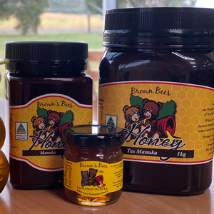 Brown Bees - Manuka Honey (Tasmanian) Brown Bees - Manuka Honey (Tasmanian)