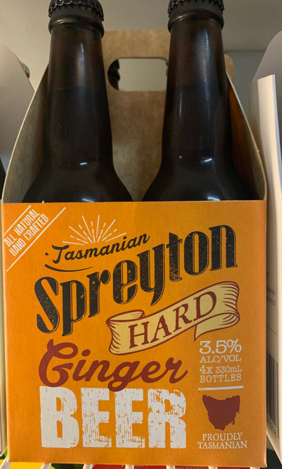 Spreyton Hard Ginger Beer (4 x 330ml)