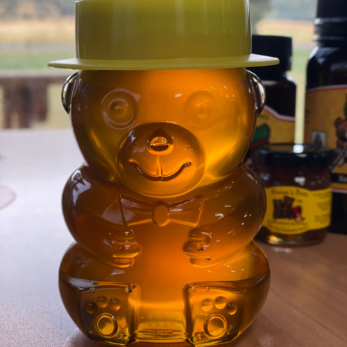 Brown's Bees - Bear Honey Jars 390g