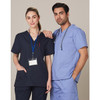M7630 Unisex Scrubs Short Sleeve Tunic Top