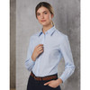M8212 WoMens Fine Stripe Long Sleeve Shirt