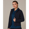 PF08 ladies bonded P/F full zip jacket