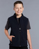 Navy model - PF09K Kids bonded polar fleece vest