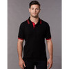 PS65 Mens Truedry Contrast S/S Polo