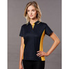 PS74 Ladies TrueDry Contrast S/S Polo