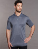 Navy model - PS85 Mens Ultra Dry Cationic Short Sleeve Polo