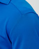 ElectricBlue Shoulder - PS87 Mens Bamboo Charcoal Corporate S/S Polo