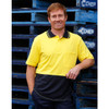 SW35 Cotton Jersey Two Tone Safety Polo