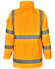SW75 Jacket Back - SW77 Biomotion VIC Rail 3 in 1 Safety Jacket