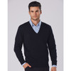 WJ01 V Neck Wool / Acrylic Knit Jumper