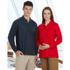 PS12 Adults' 240gsm Poly/Cotton Pique L/S Polo