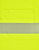 Segmented Reflective Tape Yellow - SW85 Unisex Cooldry Segmented Safety S/S Polo
