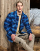 Male - WT07 Adults' Quilted Flannel Shirt