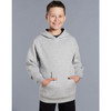 FL09K Kids Close Front Contrast Fleecy Hoodie