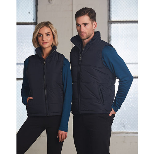 JK47 Unisex Heavy Quilted Vest