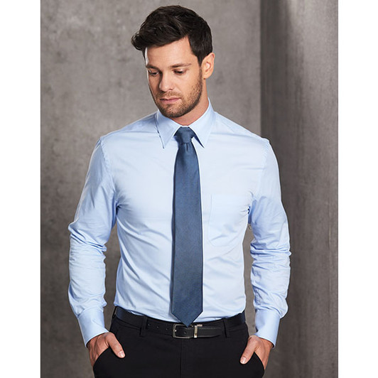 M7030L Mens Fine Twill L/S Shirt