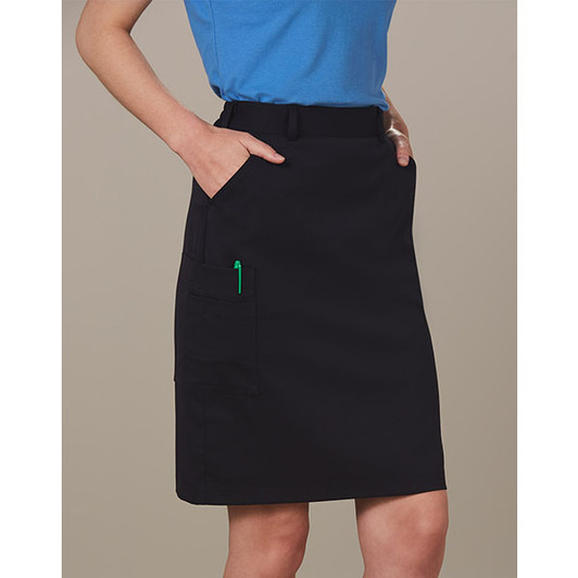 M9477 Ladies Utility Cargo Skirt