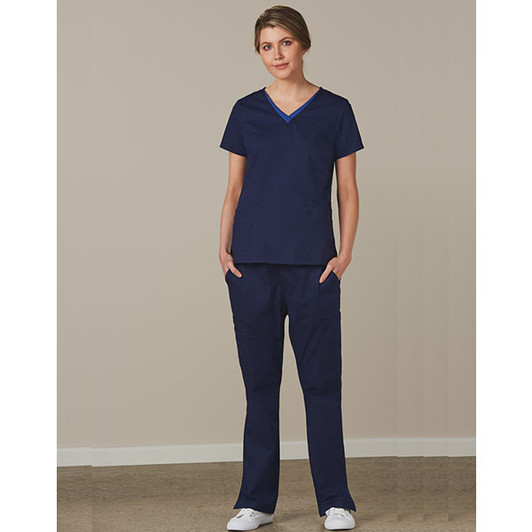 M9720 Ladies Solid Colour Scrub Pants
