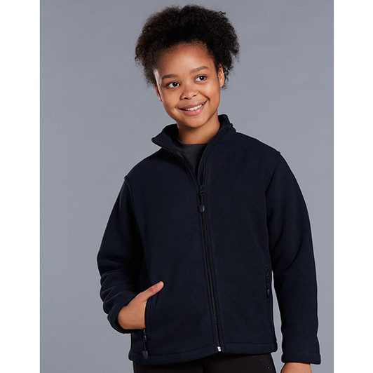 PF07K kids bonded P/F full zip jacket