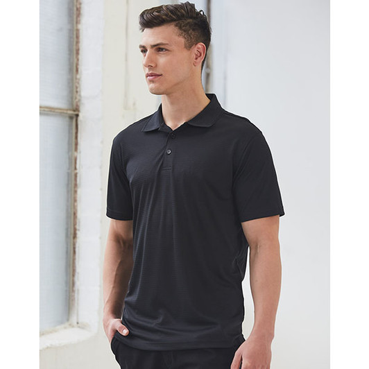 PS75 Mens Cooldry Textured Polo