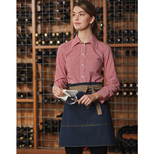 AP10 Denim Half Apron