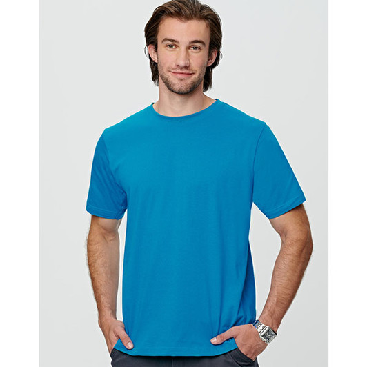 TS37 Mens Cotton Semi Fitted Tee