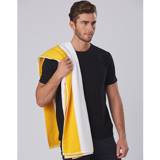 TW07 Striped Beach Towel