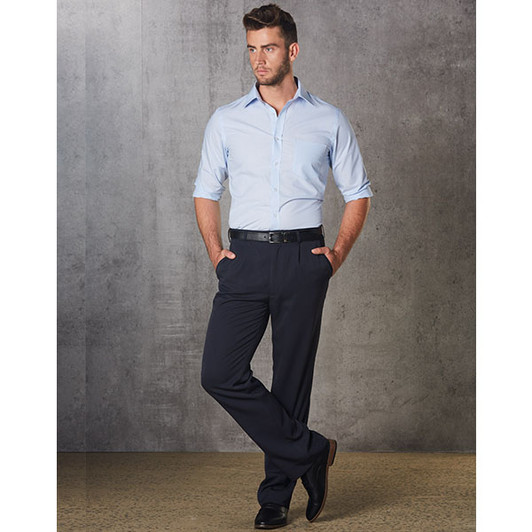 WP01R mens permananent press pants reg