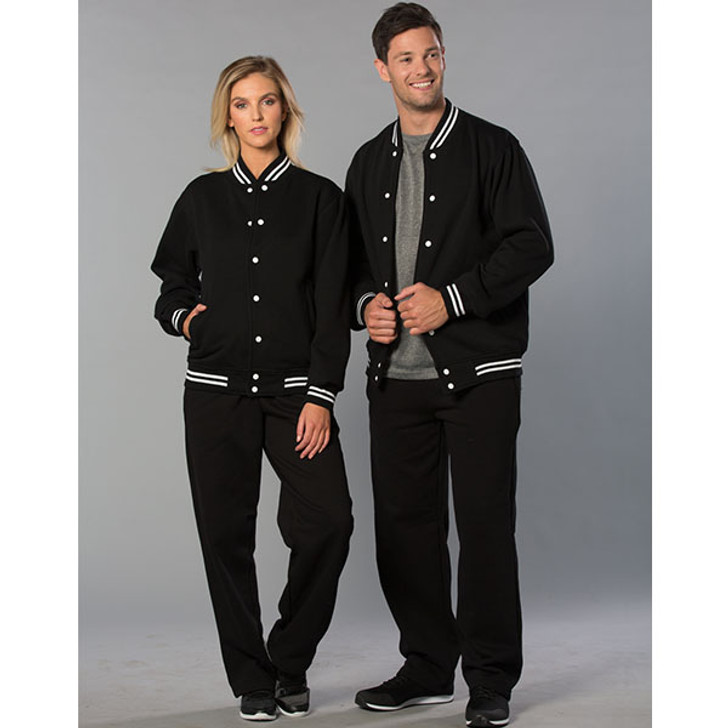FL11 Unisex Fleece Varsity Jacket