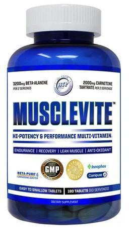 Musclevite 180 Tablets