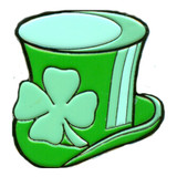 Shamrock Hat Pin