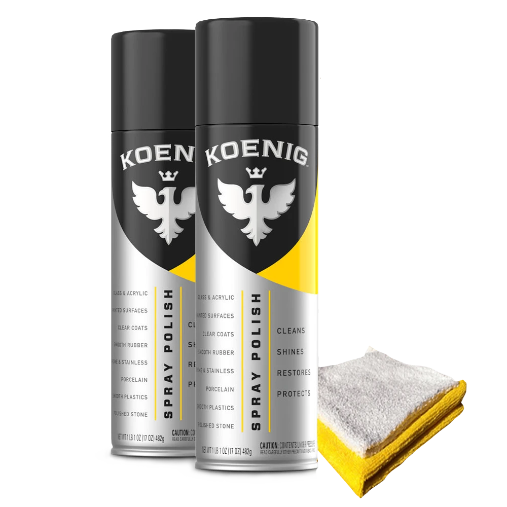 Koenig Polish Cans & Towel