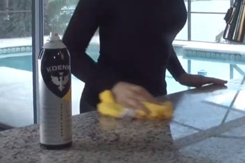 Koenig is the Perfect Solution for Polished Stone Countertops