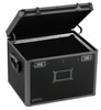 Vaultz Locking Letter/Legal Size File Chest, Tactical Black - VZ00306-1
