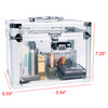 Vaultz Locking Security Box, Acrylic Clear - VZ00155