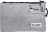 Vaultz Locking Accessories Pouch, 5x8, Gray - VZ03904